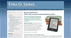 Desktop Screenshot of erikastokes.com